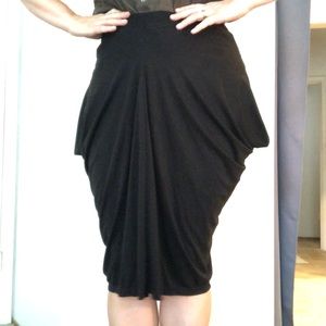 BCBG MaxAzria Drapey Pencil Skirt